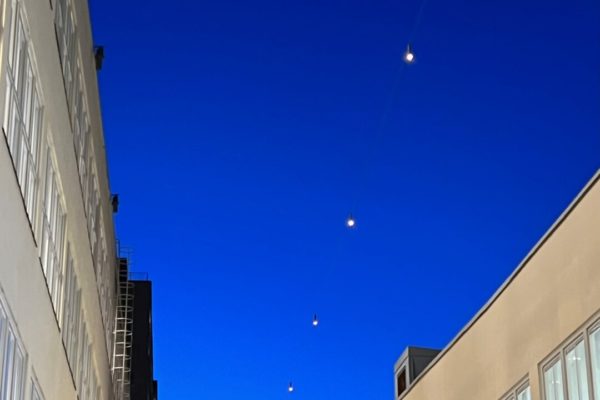 Réalisation Stockholm LED PUCK HUB GEN.1