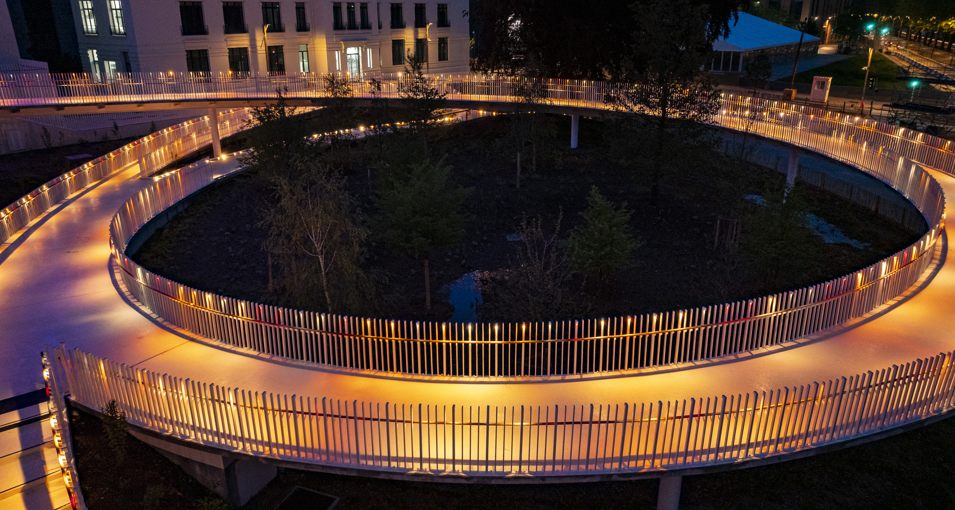 Rampe Olympique au Village des athlètes – Paris 2024