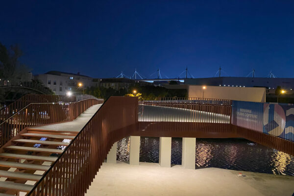 Réalisation Plaine Commune LED PUCK SNAP