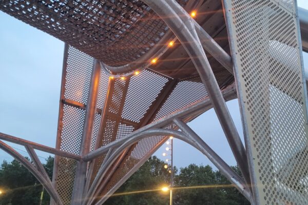 Réalisation Lyon LED PUCK DOME