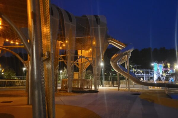Réalisation Lyon LED PUCK DOME