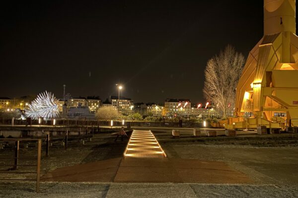 Réalisation Nantes LED PUCK SNAP